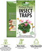 Harris Potted Plant Insect Traps for Gnats, Aphids, Whiteflies and More (30 Traps, 7 Stakes)