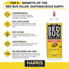 Harris Bed Bug Killer with Diatomaceous Earth 8oz. 2 Pack