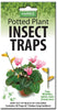 Harris Potted Plant Insect Traps for Gnats, Aphids, Whiteflies and More (30 Traps, 7 Stakes)