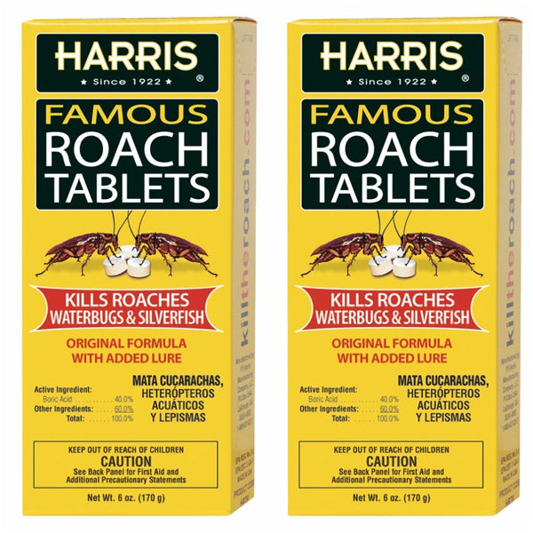 Harris Famous Roach Tablets (6 oz., 2-Pack)