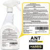 HARRIS New Ant Spray, Plant Oil Based Quick Ant Killer Formula for Indoor and Outdoor Use, 20oz